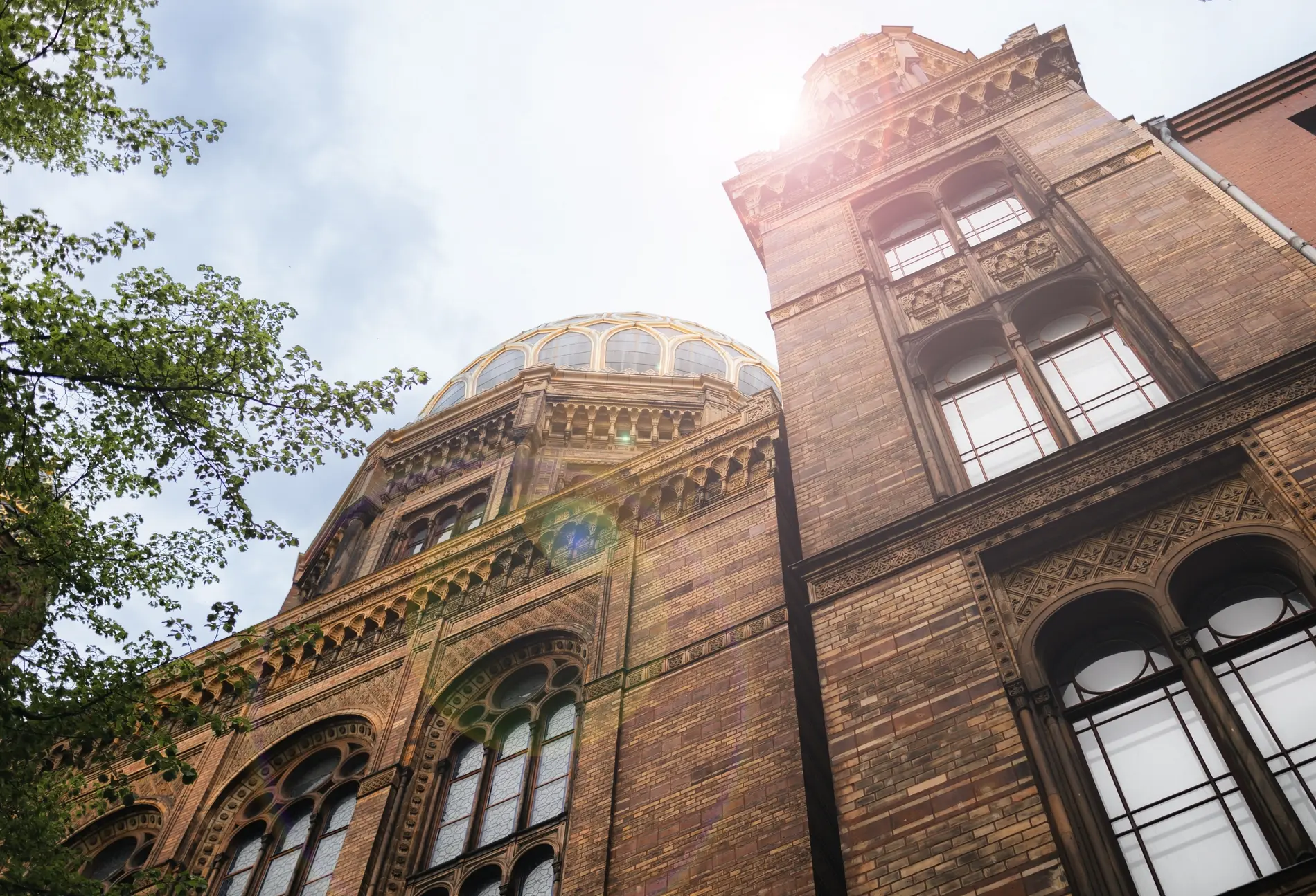 Die Neue Synagoge Berlin von außen