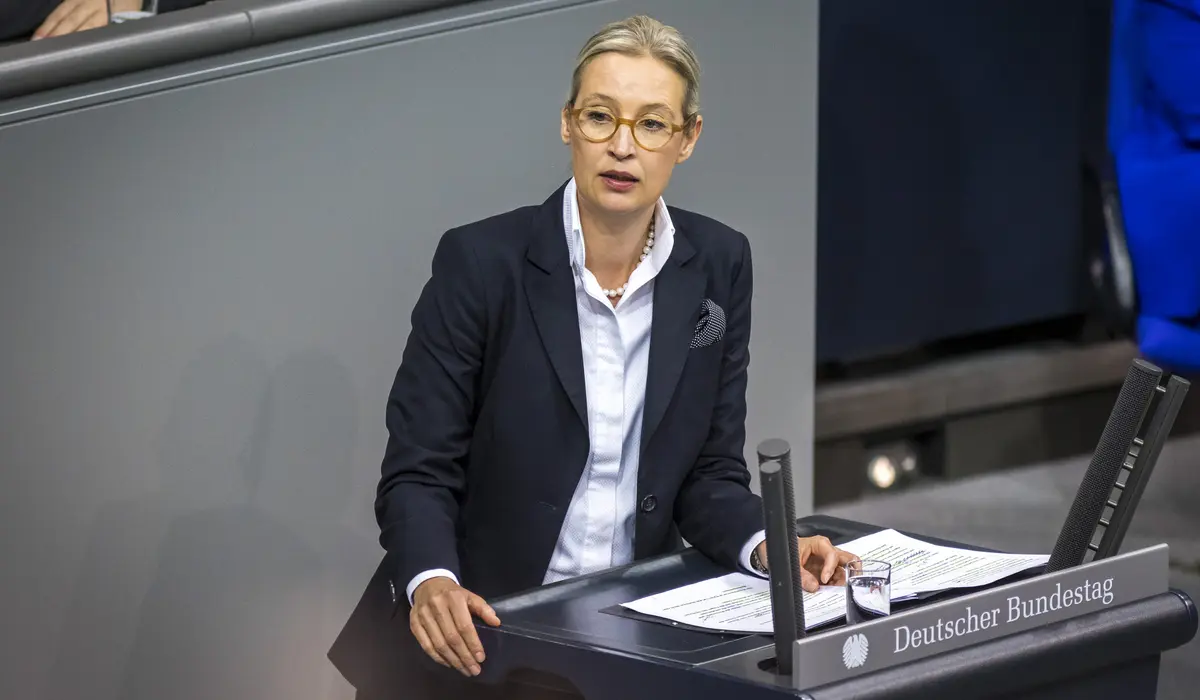 Alice Weidel am Rednerpult