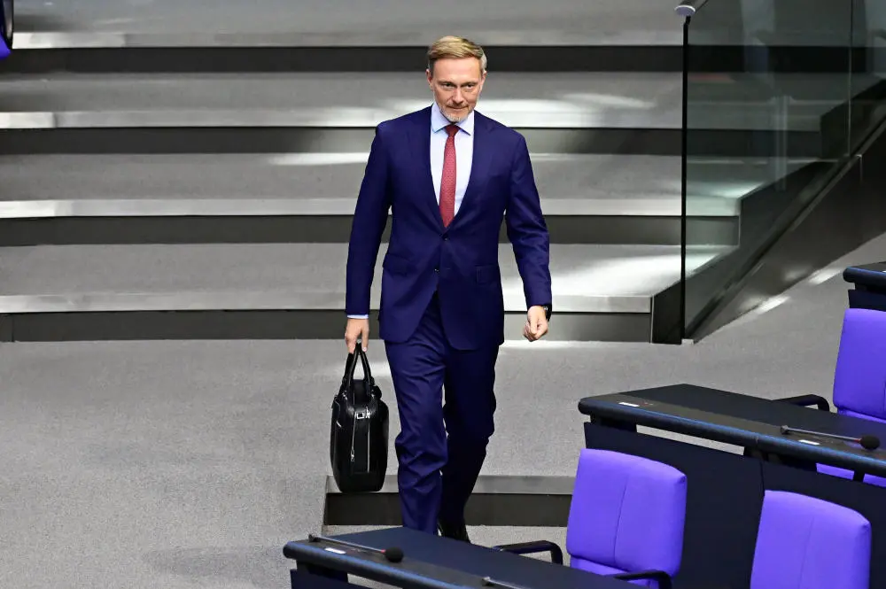 Christian Lindner in der 193. Sitzung des Deutschen Bundestages