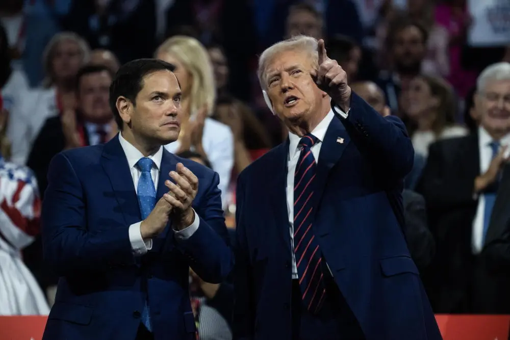 Marco Rubio und Donald Trump