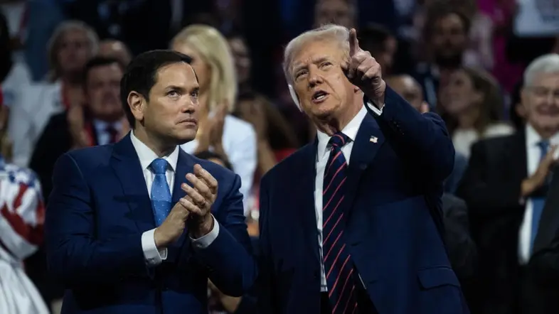 Marco Rubio und Donald Trump