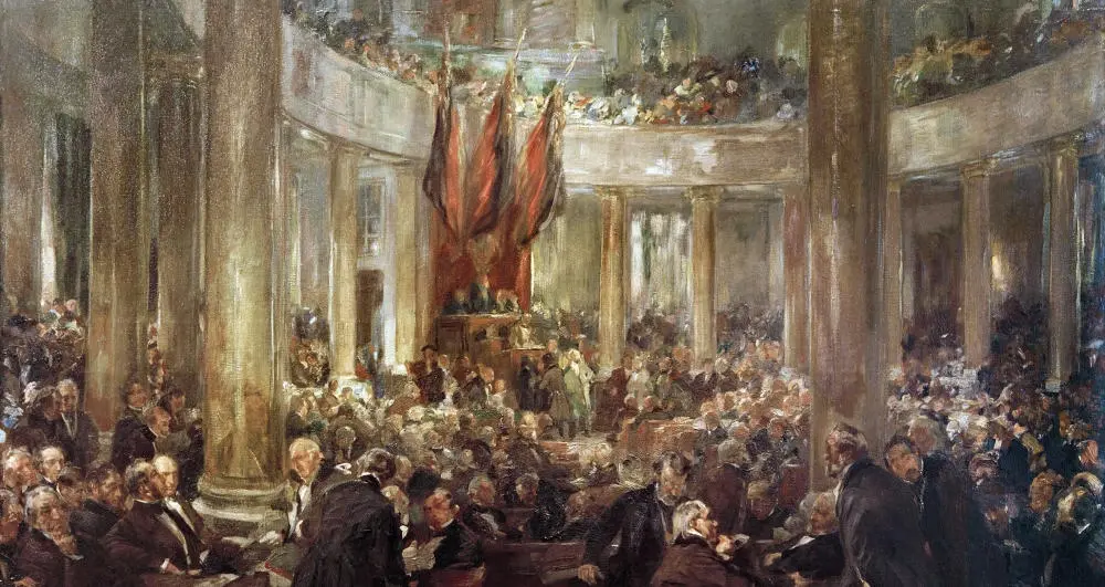 Gemälde der Nationalversammlung 1849