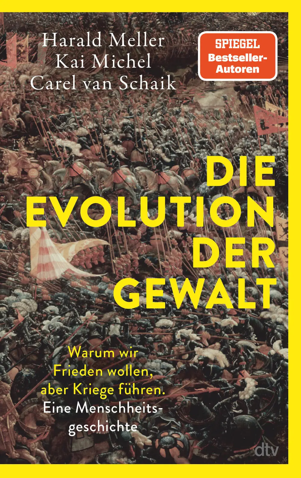 Buchcover "Die Evolution der Gewalt" von Harald Meller, Kai Michel und Carel van Schaik