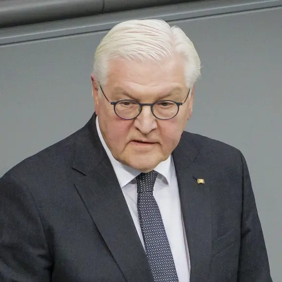 Frank-Walter Steinmeier während der Gedenkrede