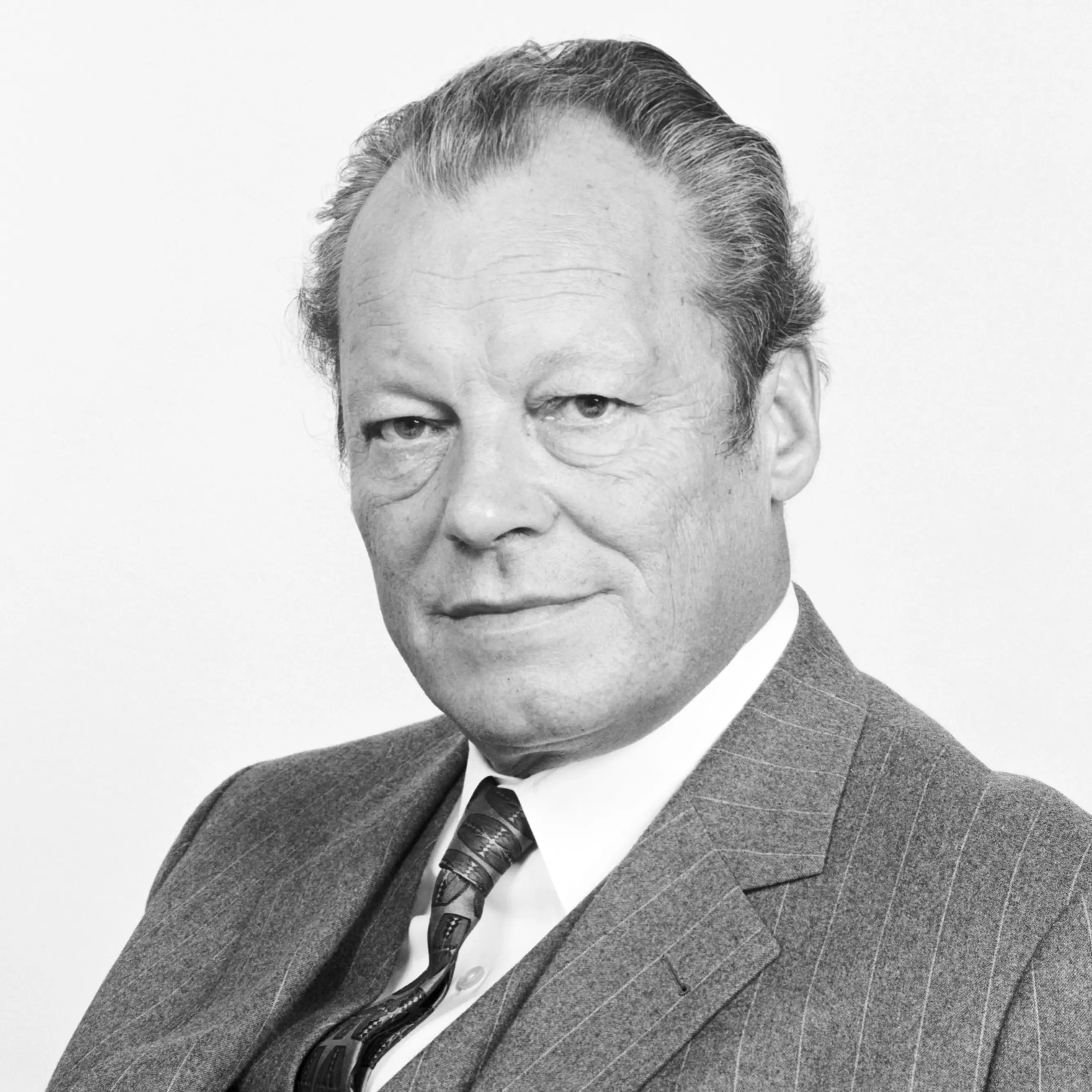 Porträt von Willy Brandt