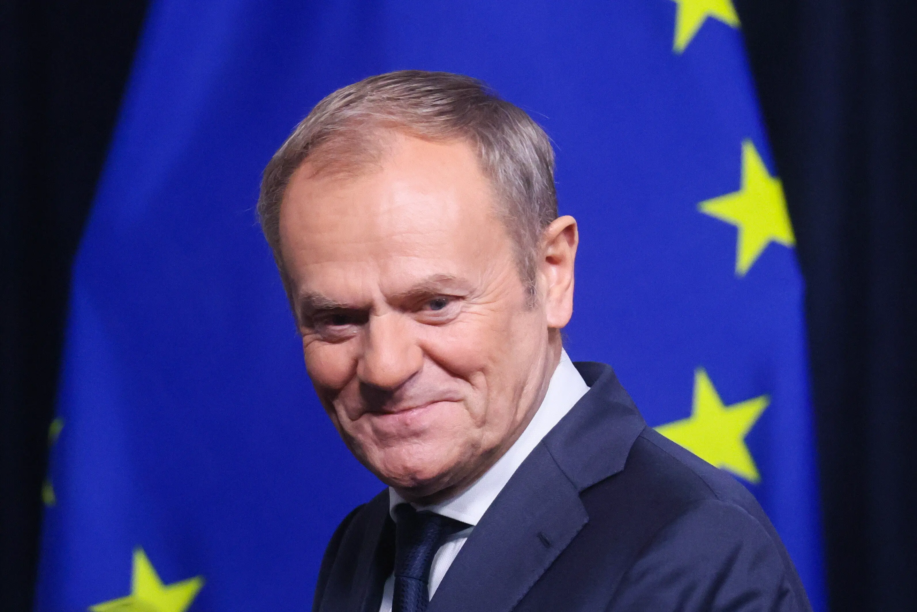 Porträt des neuen EU-Ratspräsidenten Donald Tusk