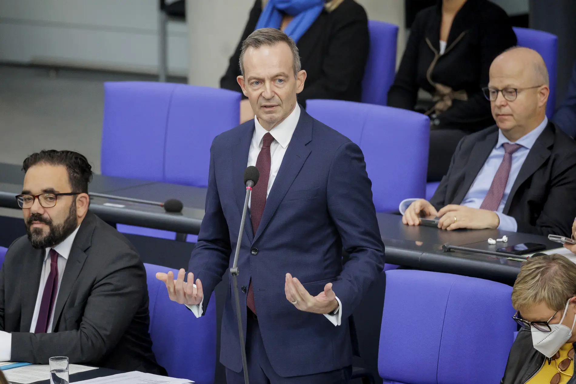 Volker Wissing (FDP) im Plenarsaal des Deutschen Bundestages