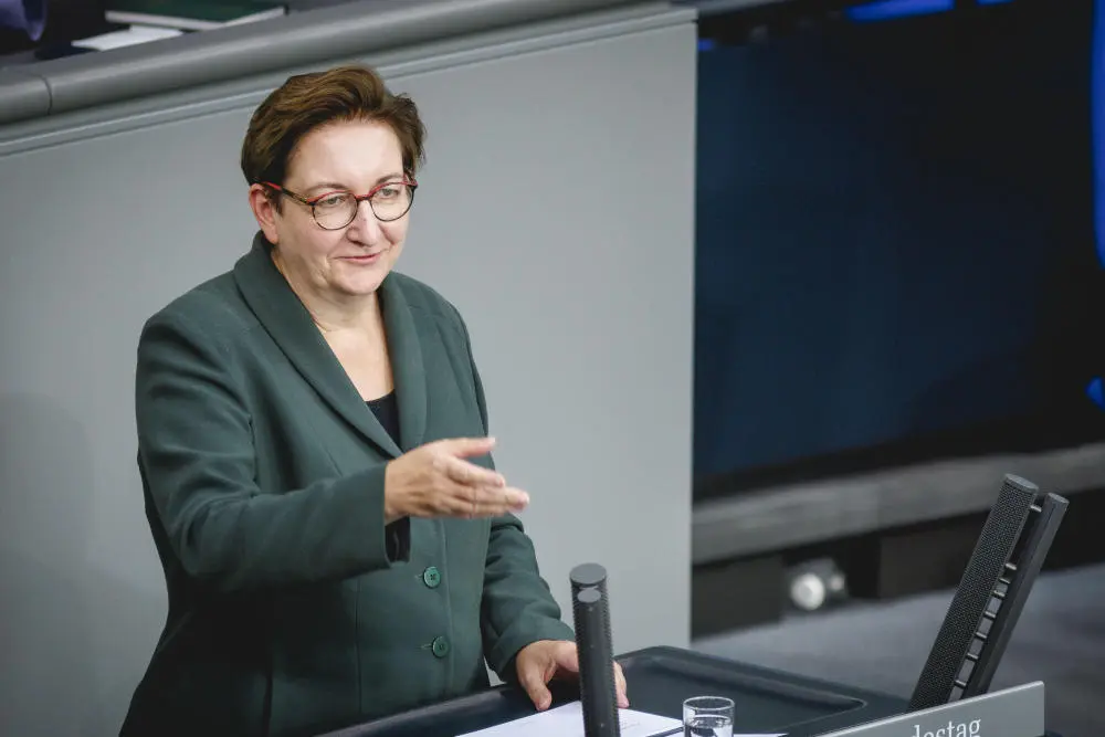 Klara Geywitz spricht im Deutschen Bundestag