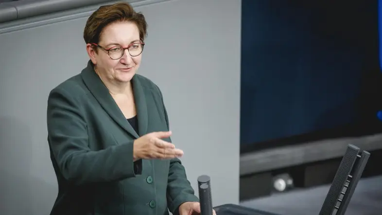 Klara Geywitz spricht im Deutschen Bundestag