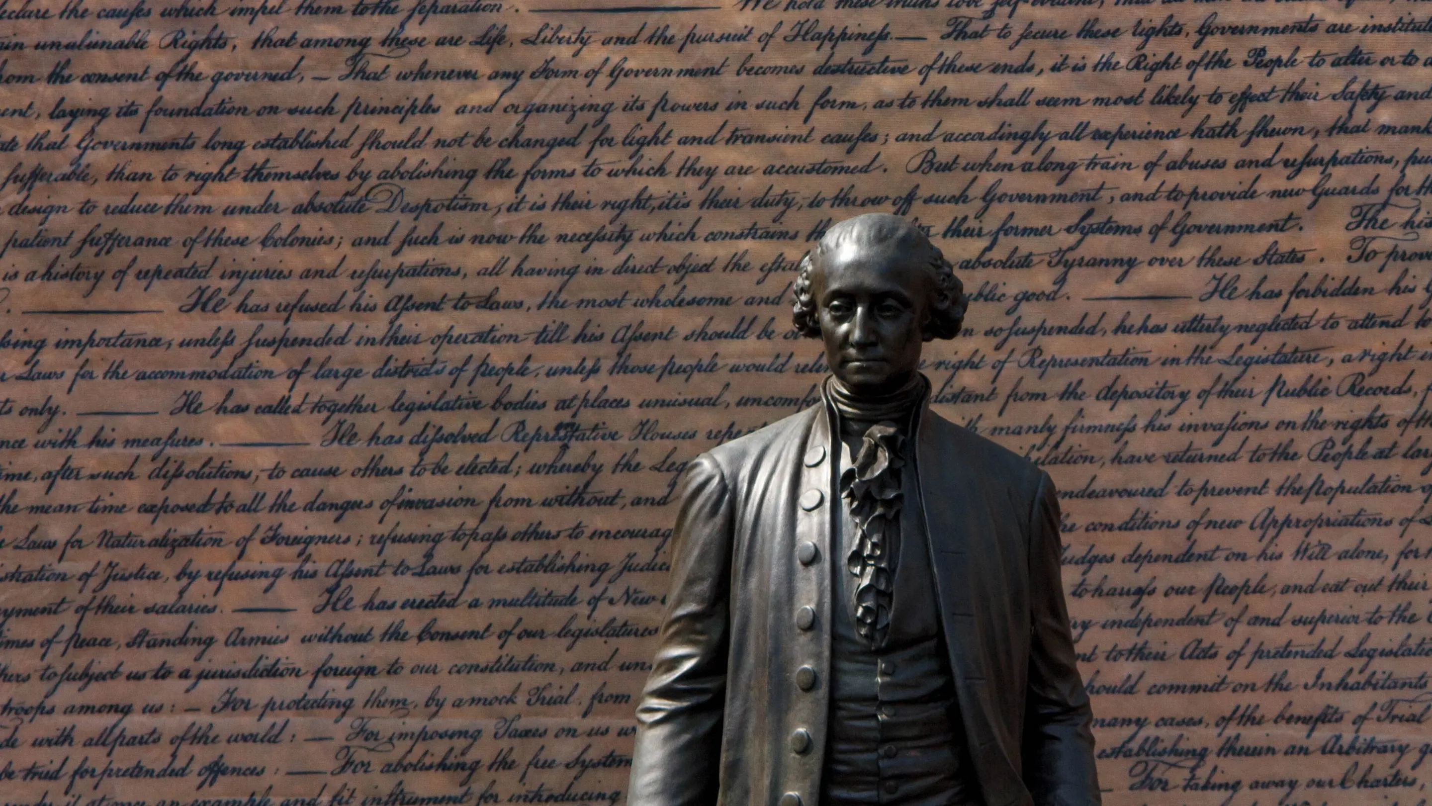 Statue von Thomas Jefferson