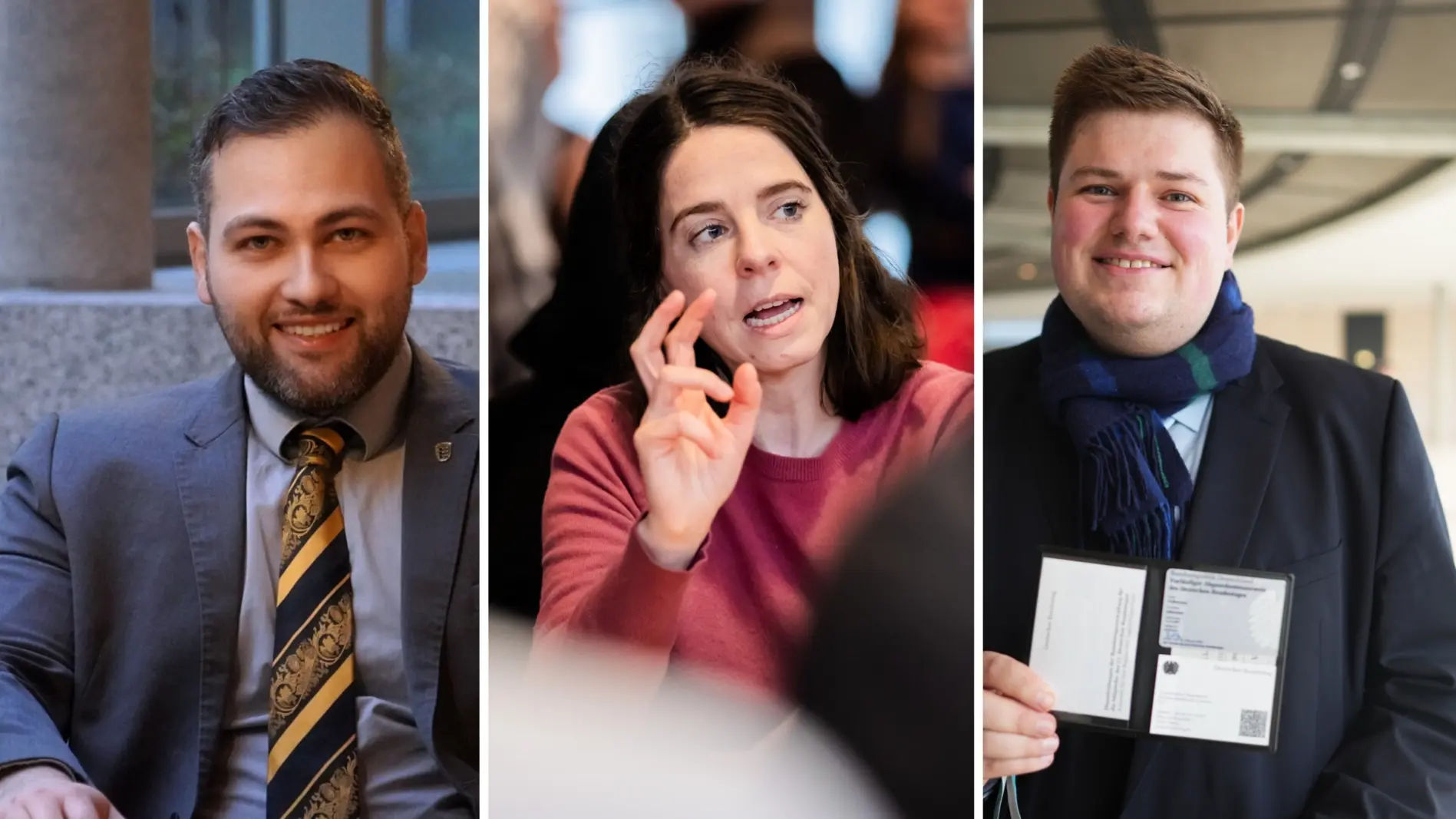 Neue Gesichter im Parlament