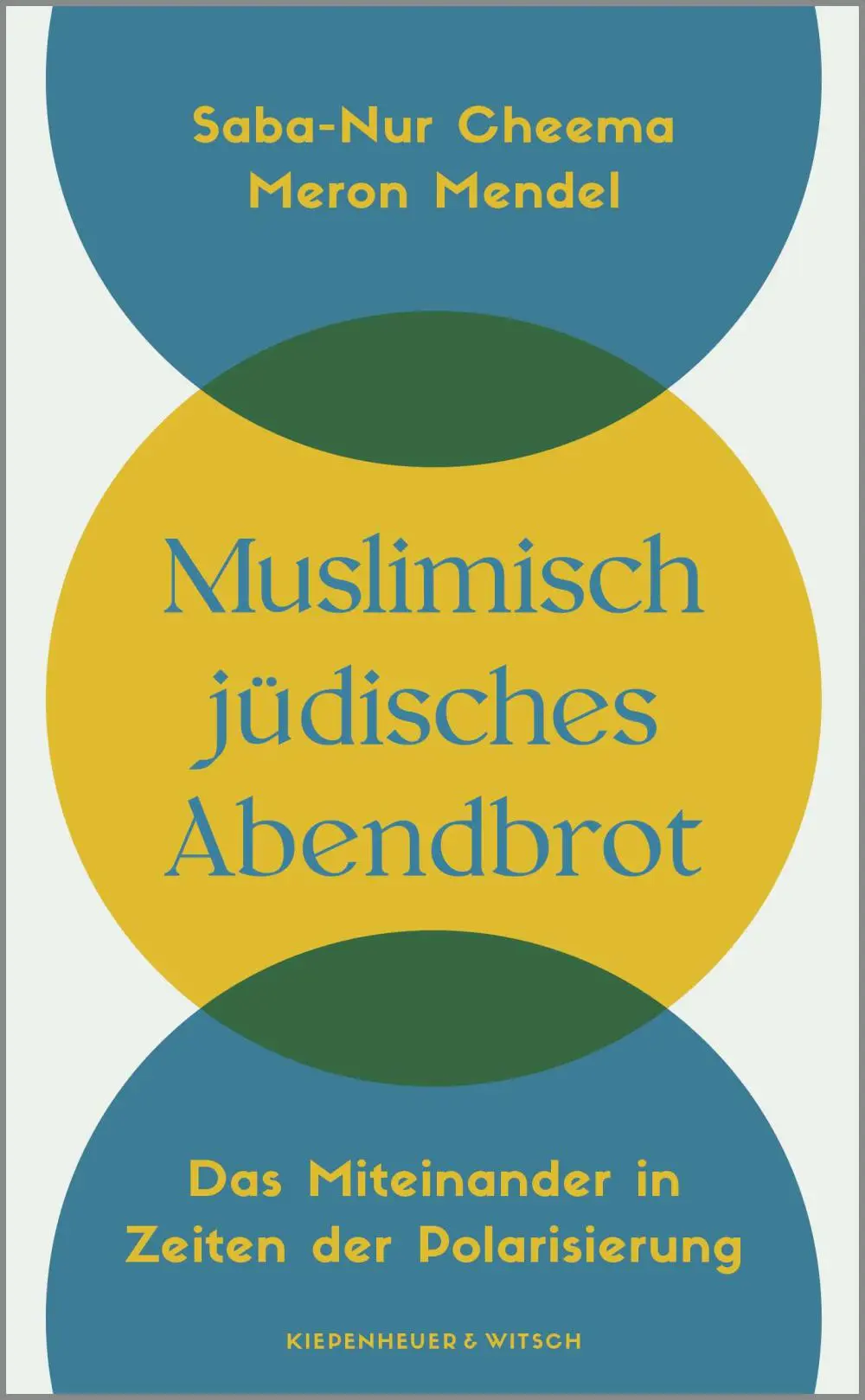 Buchtcover "Muslimisch jüdisches Abendbrot"