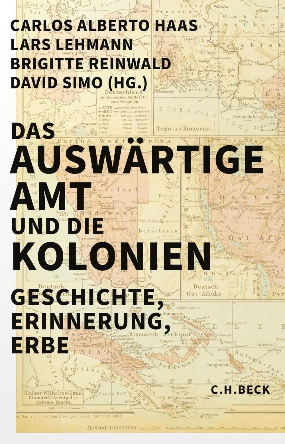 Buchcover "Das Auswärtige Amt und die Kolonien"